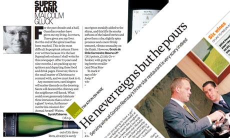 When The Guardian and The Observer allowed wine writers to write