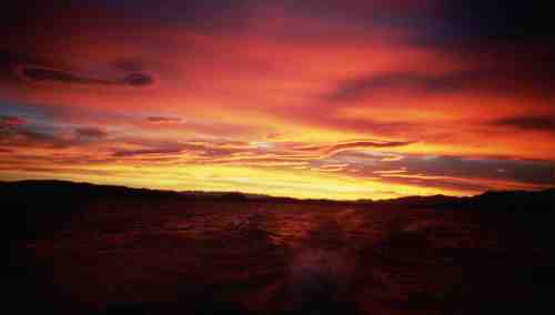 Sunrise over Doubtful Sound